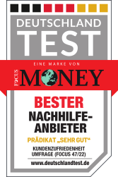 Bester Nachhilfeanbieter laut Focus-Money