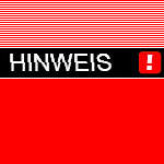 Hinweis - Bitte beachten (Online-Büro / Stadt Nürnberg)