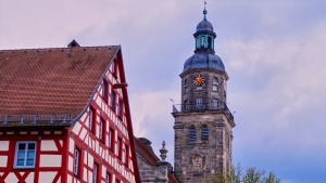 historischer Markplatz in Altdorf