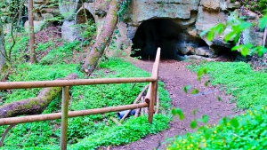 Der Weg in Felsenlabyrinth